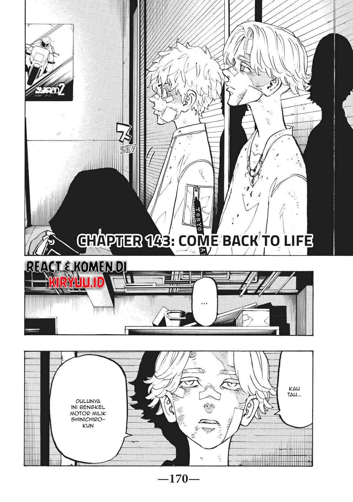 Tokyo卍Revengers Chap 143 - Next Chap 144