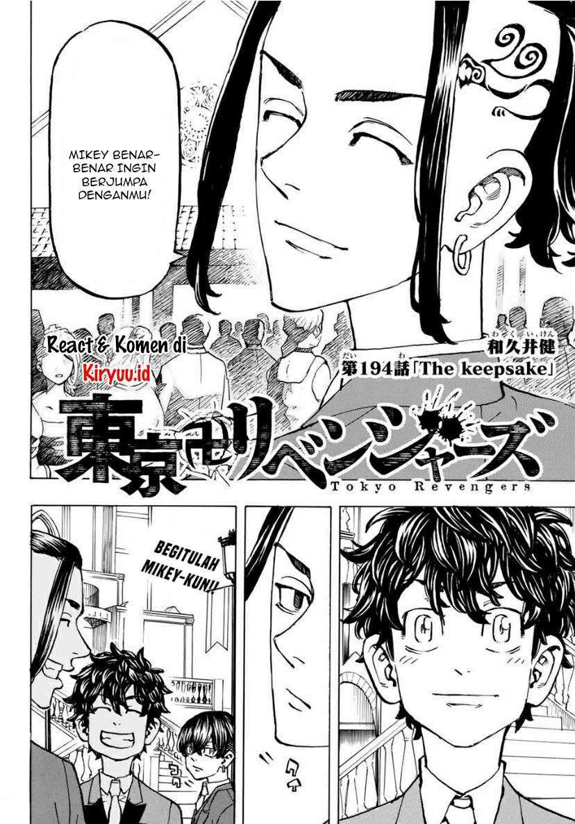 Tokyo卍Revengers Chap 194 - Next Chap 195
