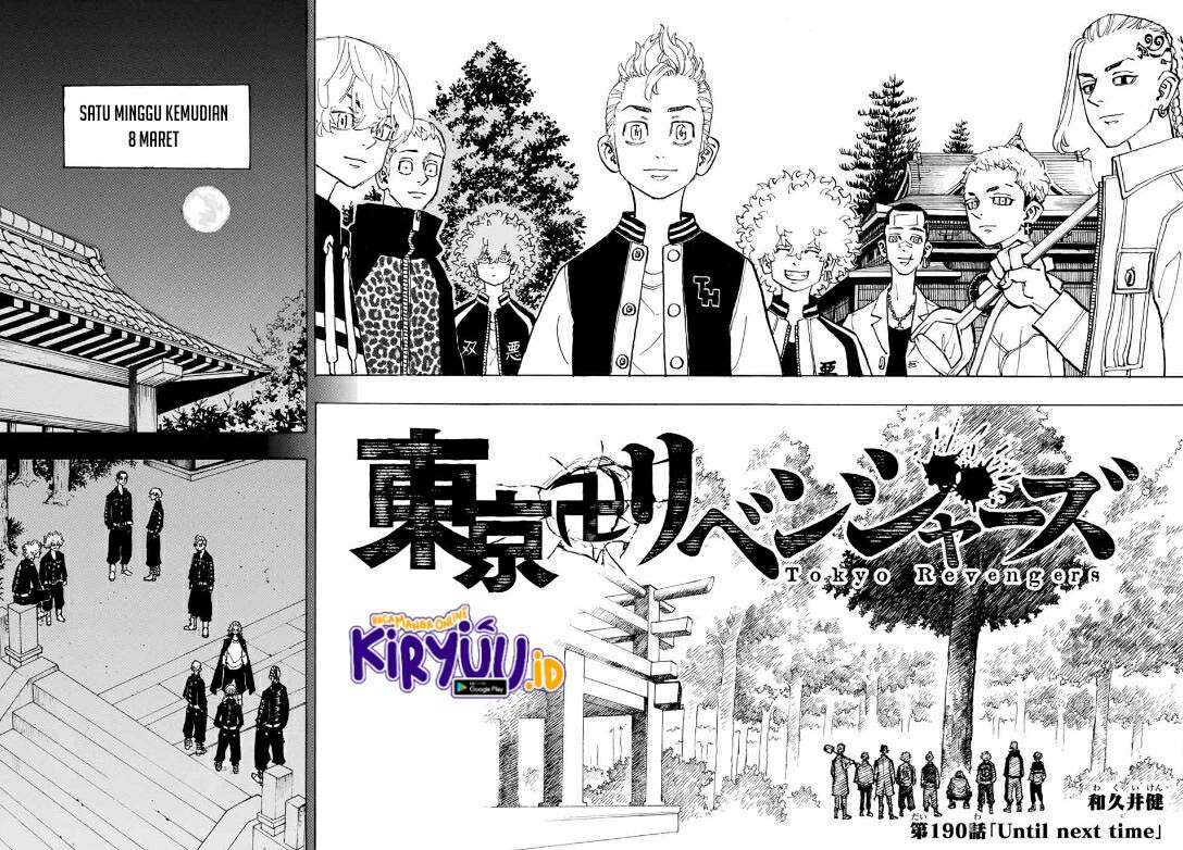 Tokyo卍Revengers Chap 190 - Next Chap 191