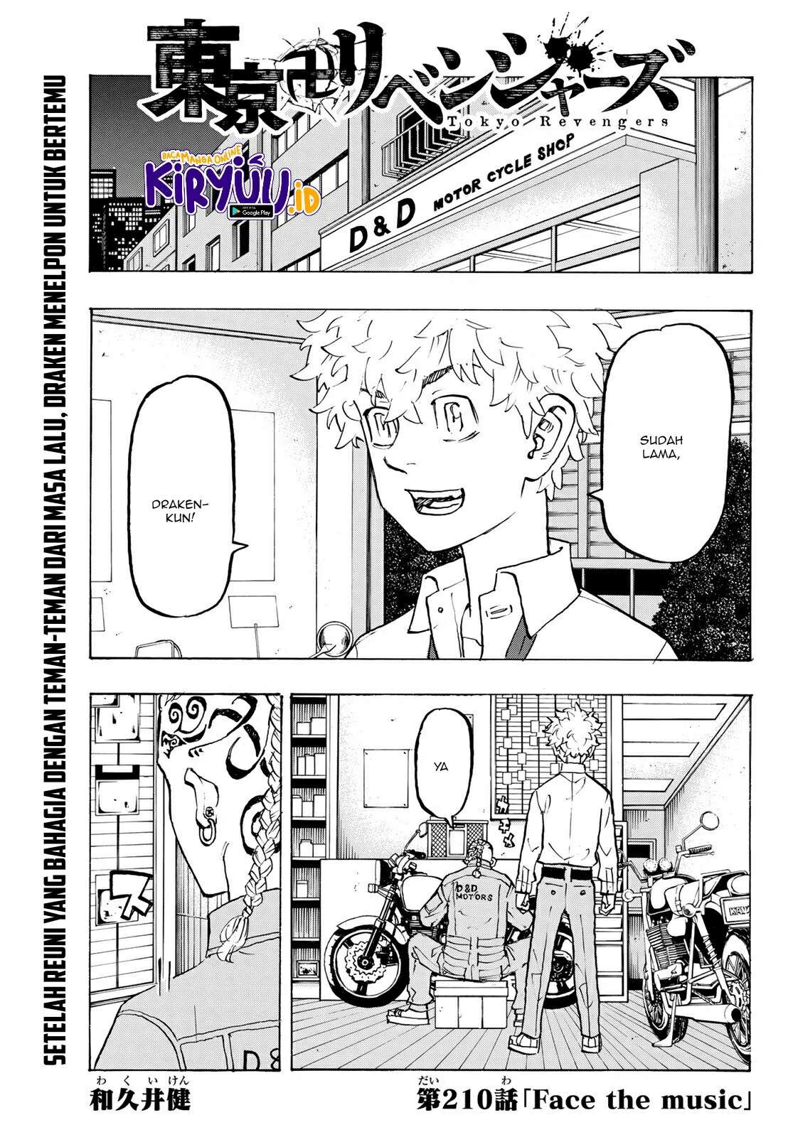 Tokyo卍Revengers Chap 210 - Next Chap 211