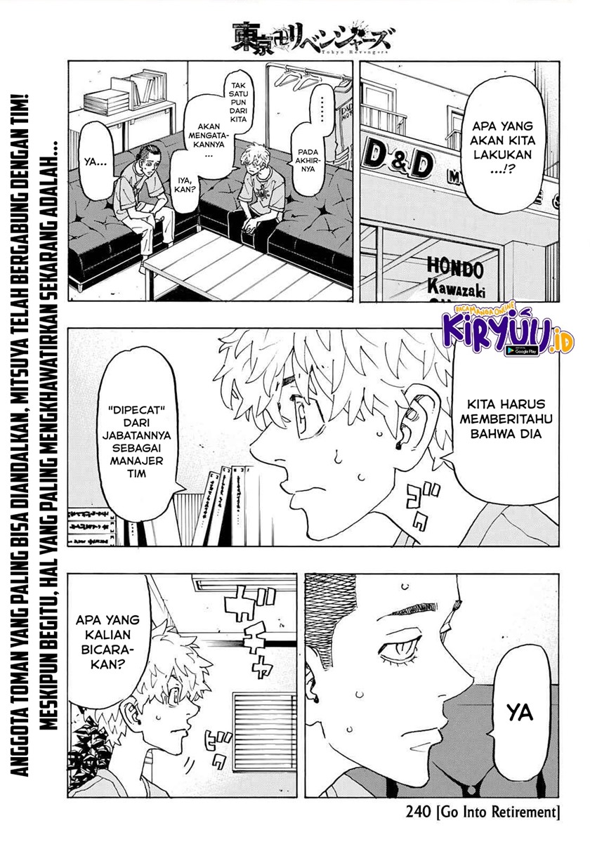 Tokyo卍Revengers Chap 240 - Next Chap 241