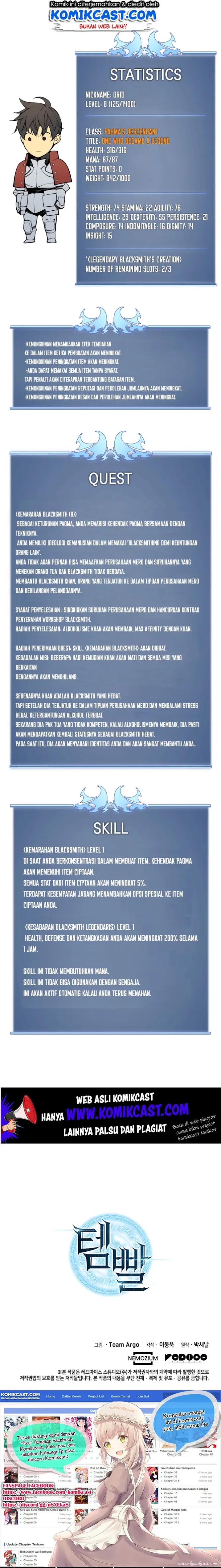 Overgeared Chap 15 - Next Chap 16