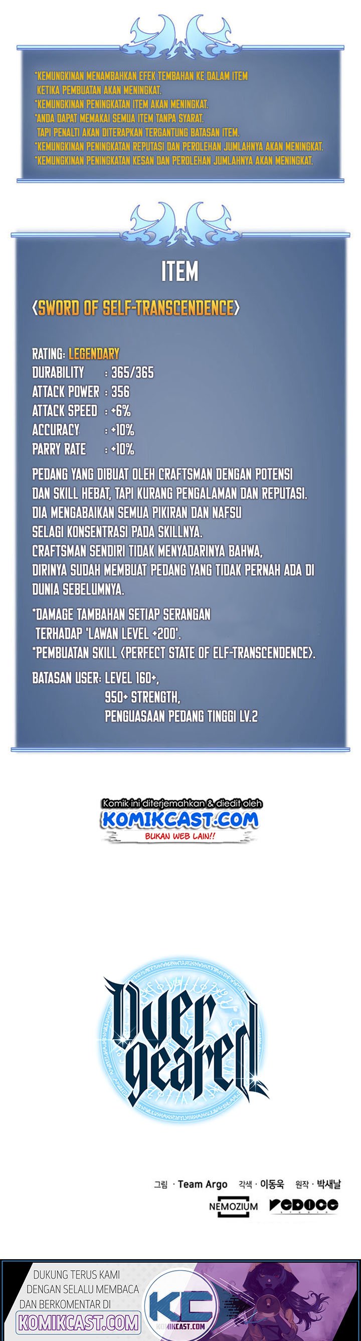 Overgeared Chap 33 - Next Chap 34