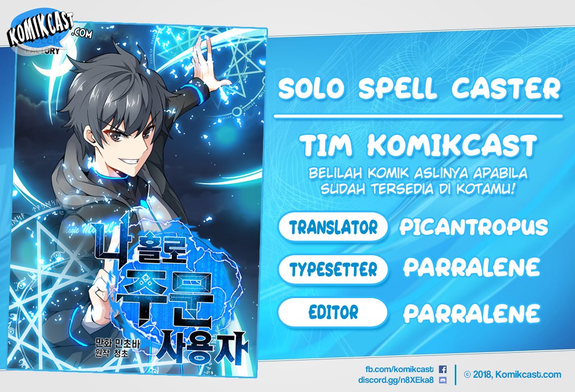 Solo Spell Caster Chap 19 - Next Chap 20