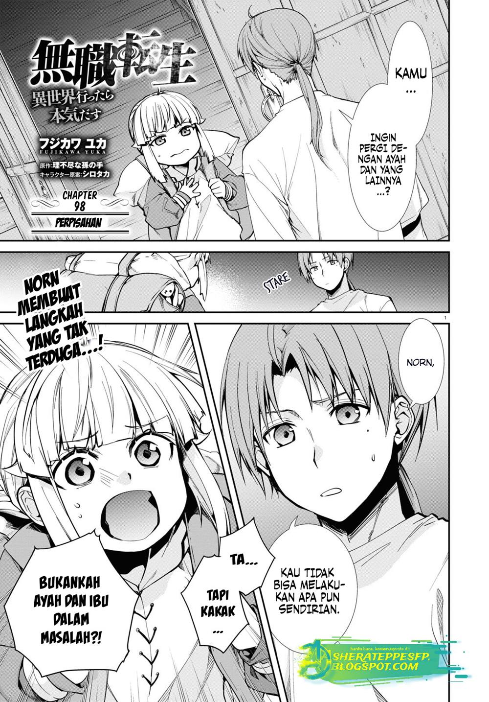 Mushoku Tensei: Isekai Ittara Honki Dasu Chap 98 - Next Chap 99
