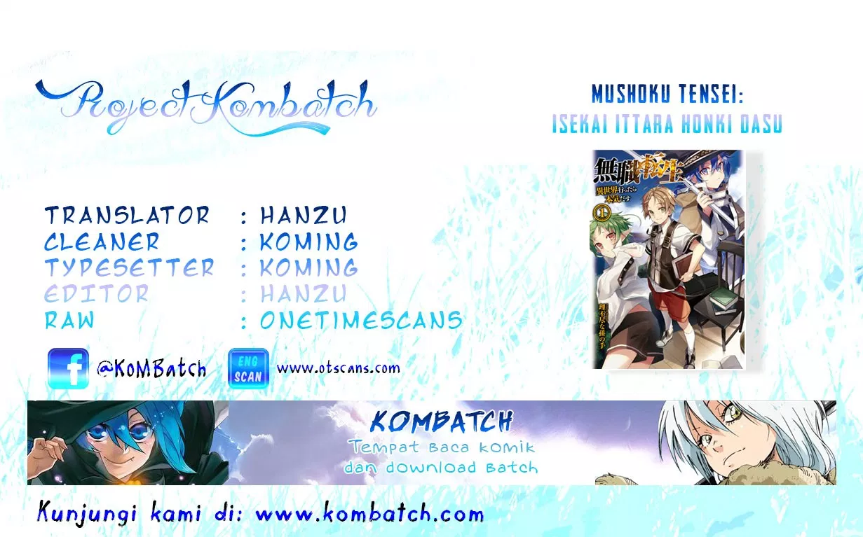 Mushoku Tensei: Isekai Ittara Honki Dasu Chap 31 - Next Chap 32