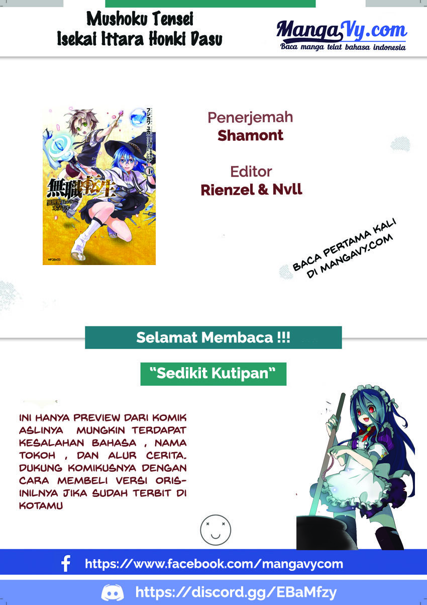 Mushoku Tensei: Isekai Ittara Honki Dasu Chap 38 - Next Chap 39