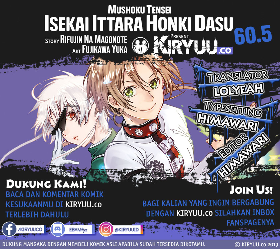 Mushoku Tensei: Isekai Ittara Honki Dasu Chap 60.5 - Next Chap 61.5