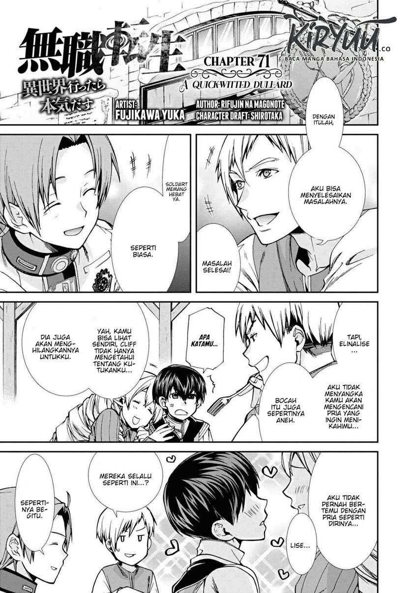 Mushoku Tensei: Isekai Ittara Honki Dasu Chap 71 - Next Chap 72