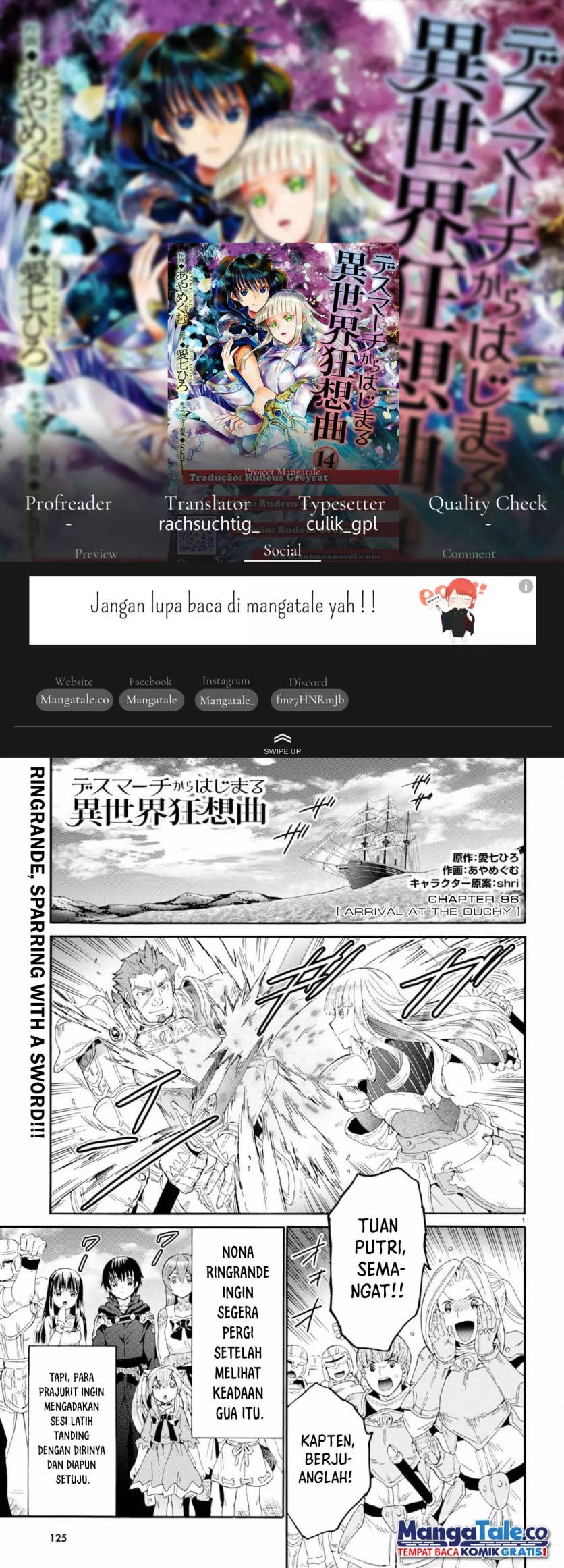 Death March kara Hajimaru Isekai Kyousoukyoku Chap 96 - Next Chap 97