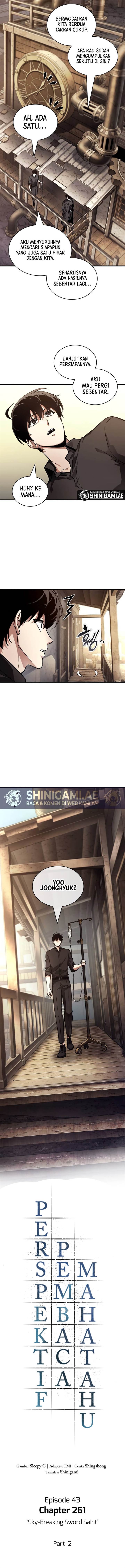 Omniscient Reader’s Viewpoint Chap 261 - Next Chap 262