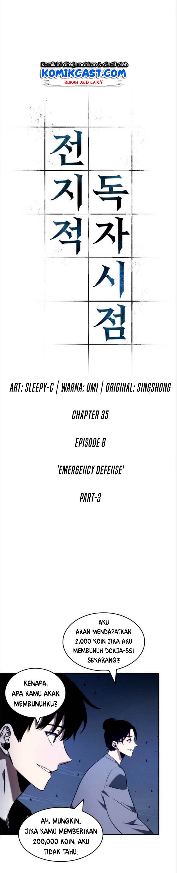 Omniscient Reader’s Viewpoint Chap 35 - Next Chap 36