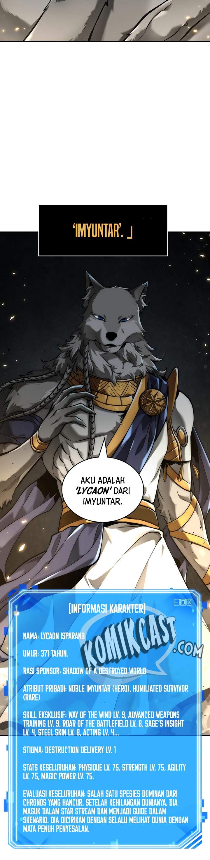 Omniscient Reader’s Viewpoint Chap 74 - Next Chap 75