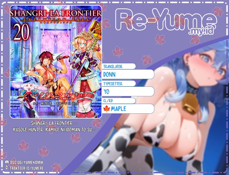 Shangri-La Frontier ~ Kusoge Hunter, Kamige ni Idoman to su~ Chap 181 - Next Chap 182