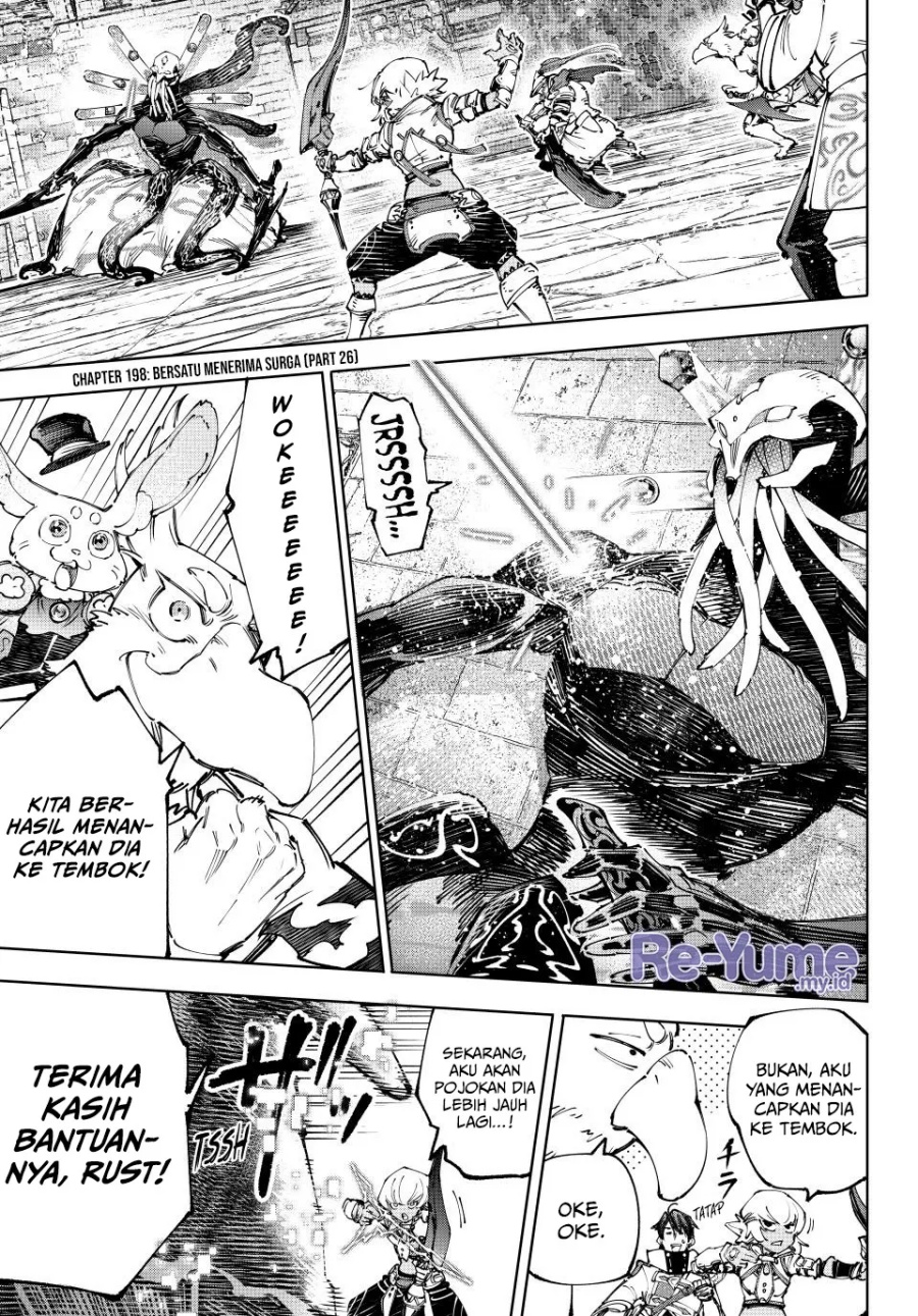 Shangri-La Frontier ~ Kusoge Hunter, Kamige ni Idoman to su~ Chap 198 - Next Chap 199