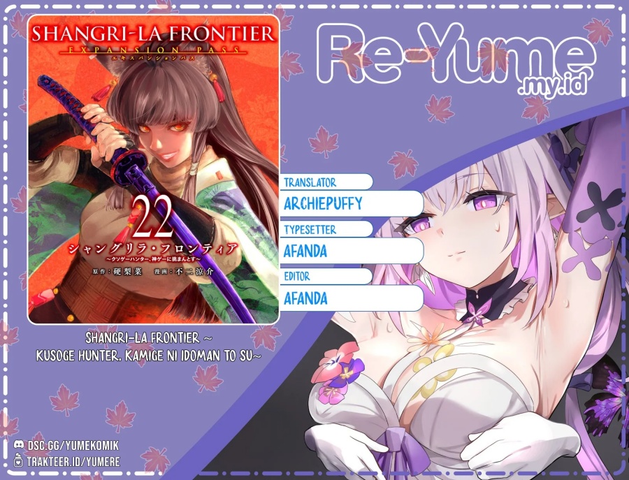 Shangri-La Frontier ~ Kusoge Hunter, Kamige ni Idoman to su~ Chap 211 - Next Chap 212