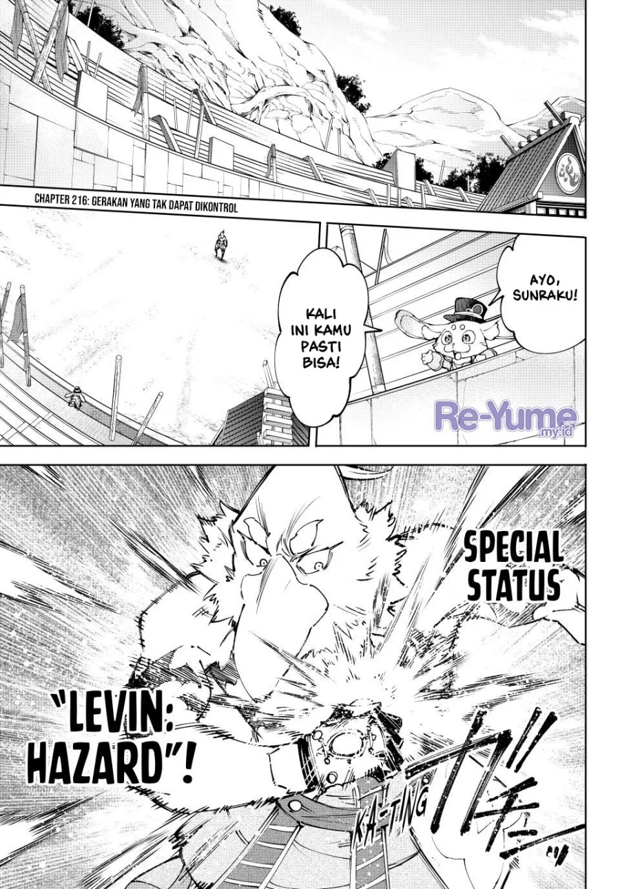 Shangri-La Frontier ~ Kusoge Hunter, Kamige ni Idoman to su~ Chap 216 - Next Chap 217