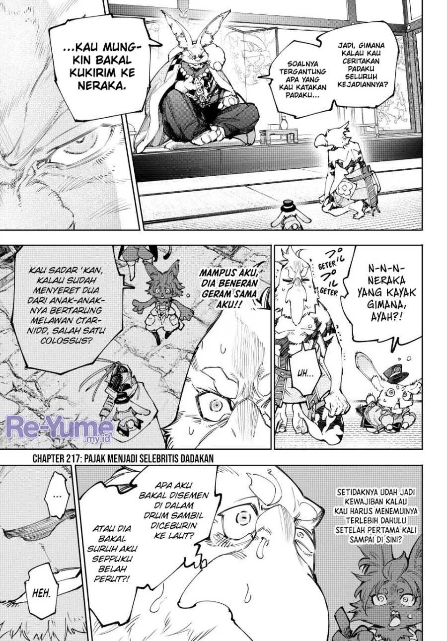 Shangri-La Frontier ~ Kusoge Hunter, Kamige ni Idoman to su~ Chap 217 - Next Chap 218