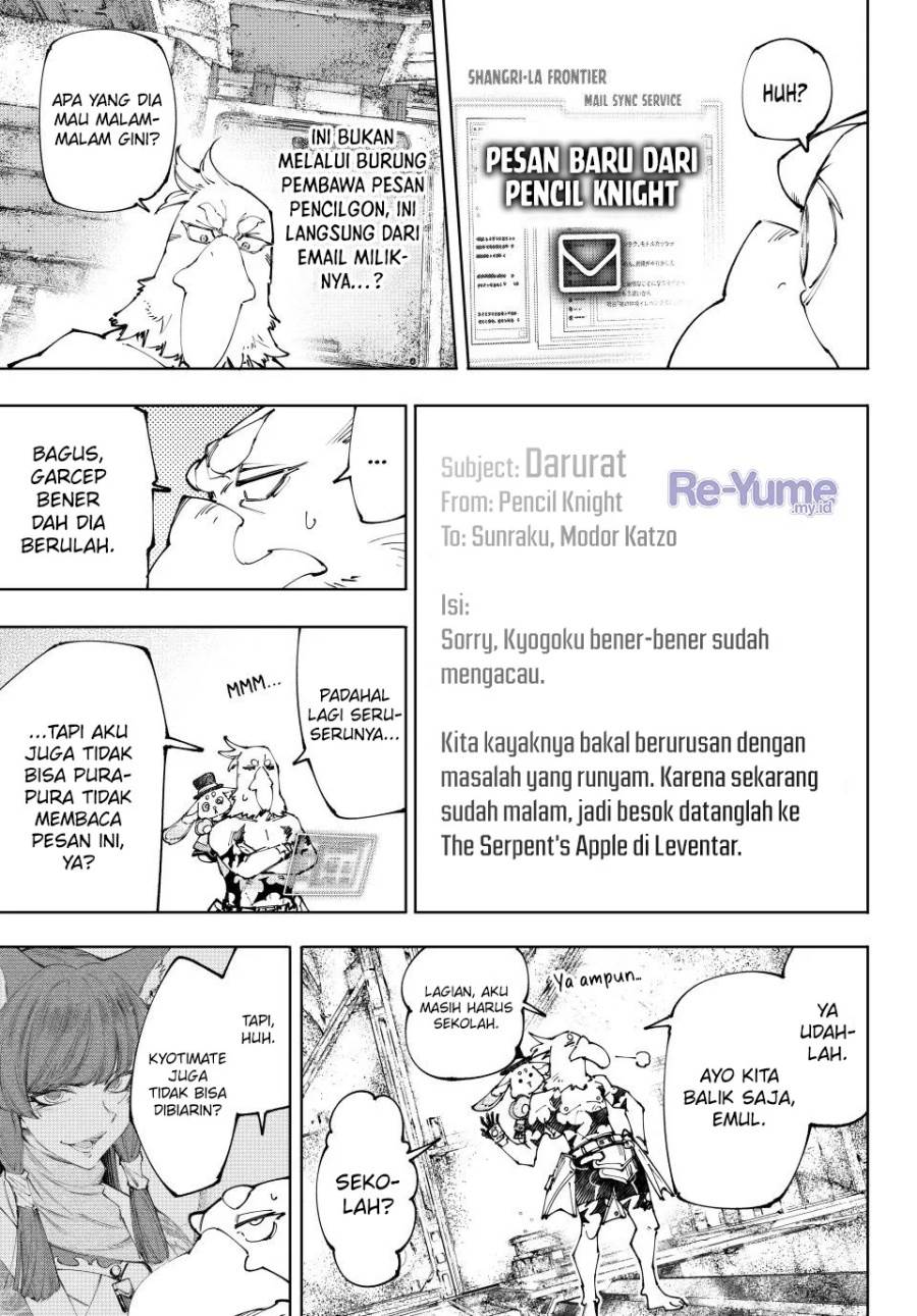 Shangri-La Frontier ~ Kusoge Hunter, Kamige ni Idoman to su~ Chap 221 - Next Chap 222