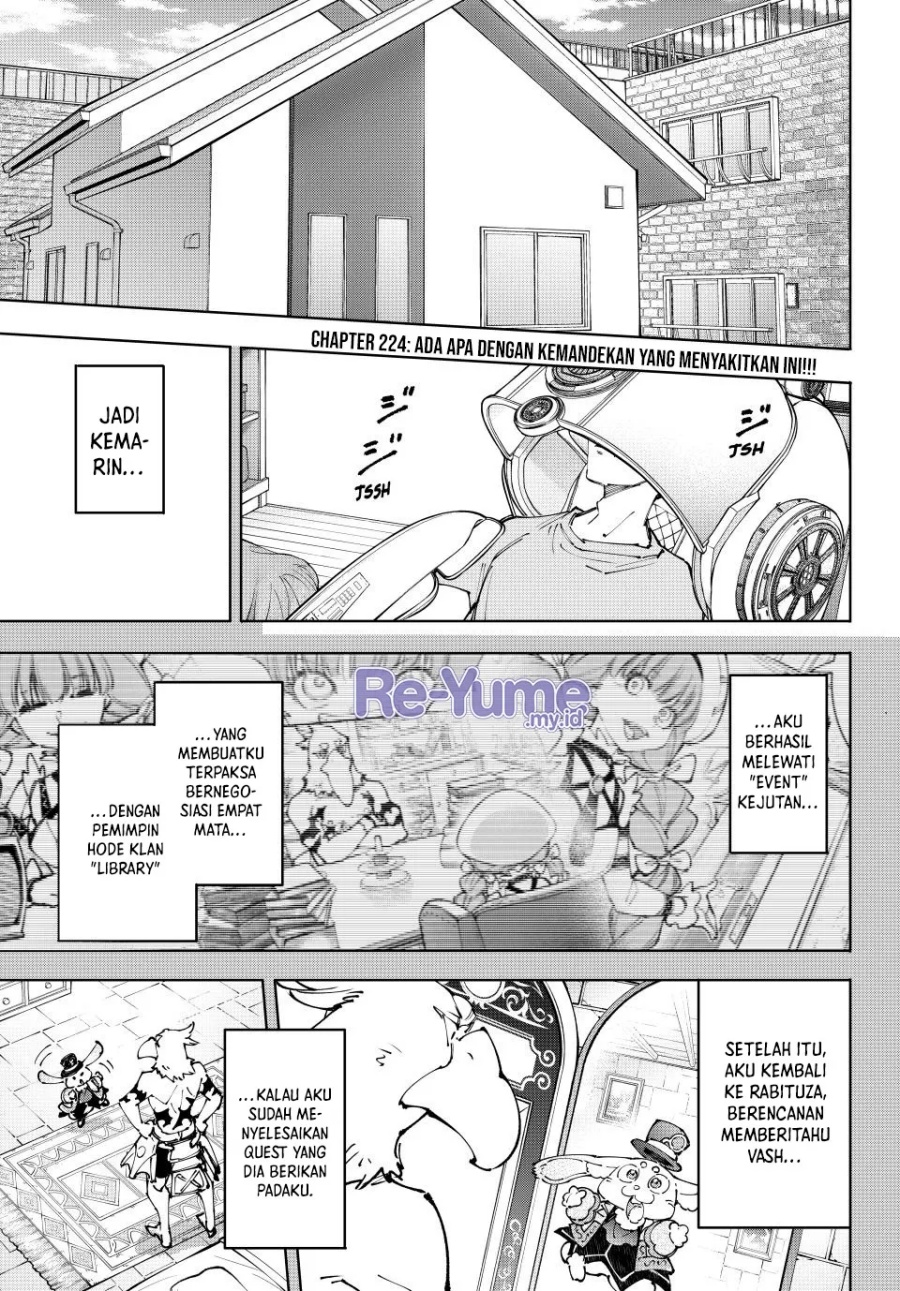 Shangri-La Frontier ~ Kusoge Hunter, Kamige ni Idoman to su~ Chap 224 - Next Chap 225