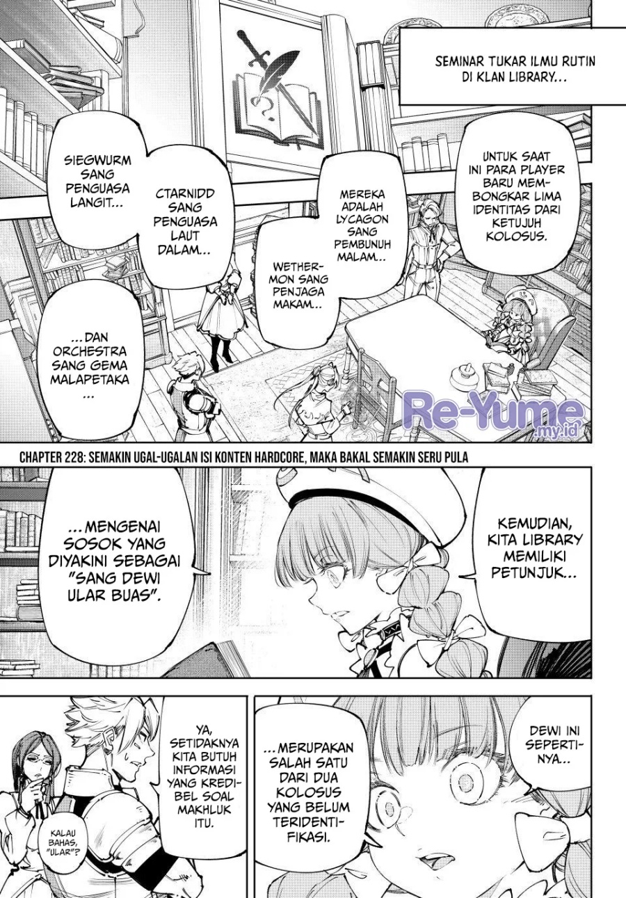 Shangri-La Frontier ~ Kusoge Hunter, Kamige ni Idoman to su~ Chap 228 - Next Chap 229