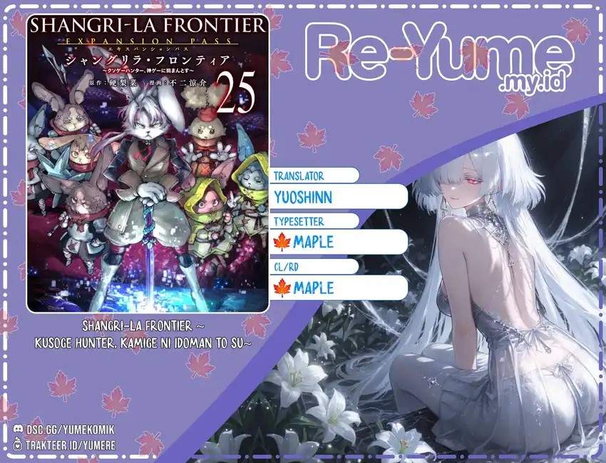 Shangri-La Frontier ~ Kusoge Hunter, Kamige ni Idoman to su~ Chap 251 - Next Chap 252