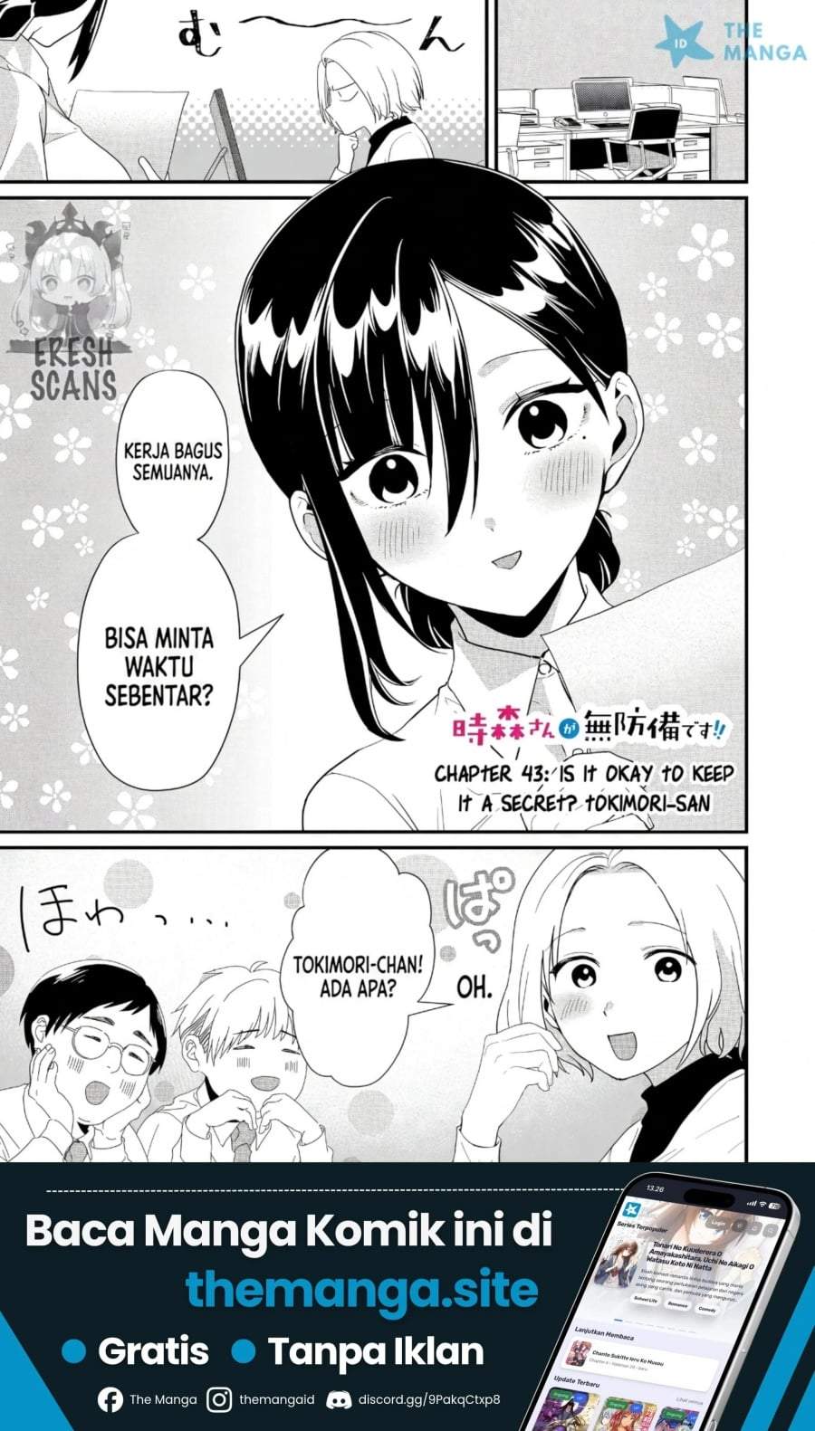 Tokimori-san ga Muboubi desu!! Chap 43 - Next Chap 44