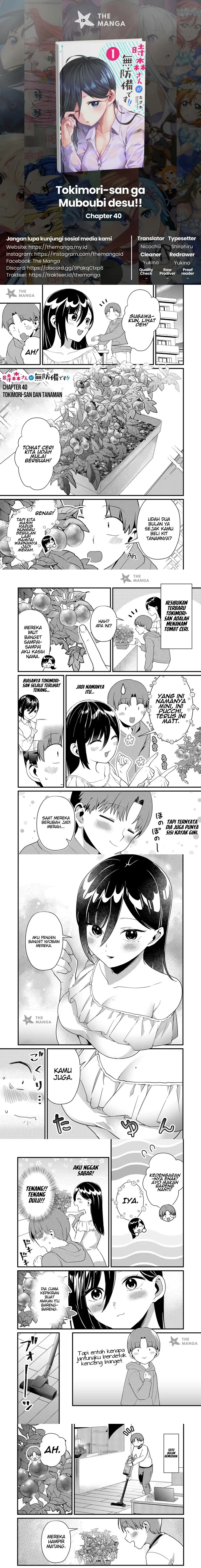 Tokimori-san ga Muboubi desu!! Chap 40 - Next Chap 41