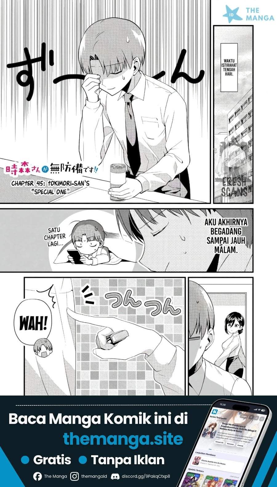 Tokimori-san ga Muboubi desu!! Chap 45 - Next Chap 46