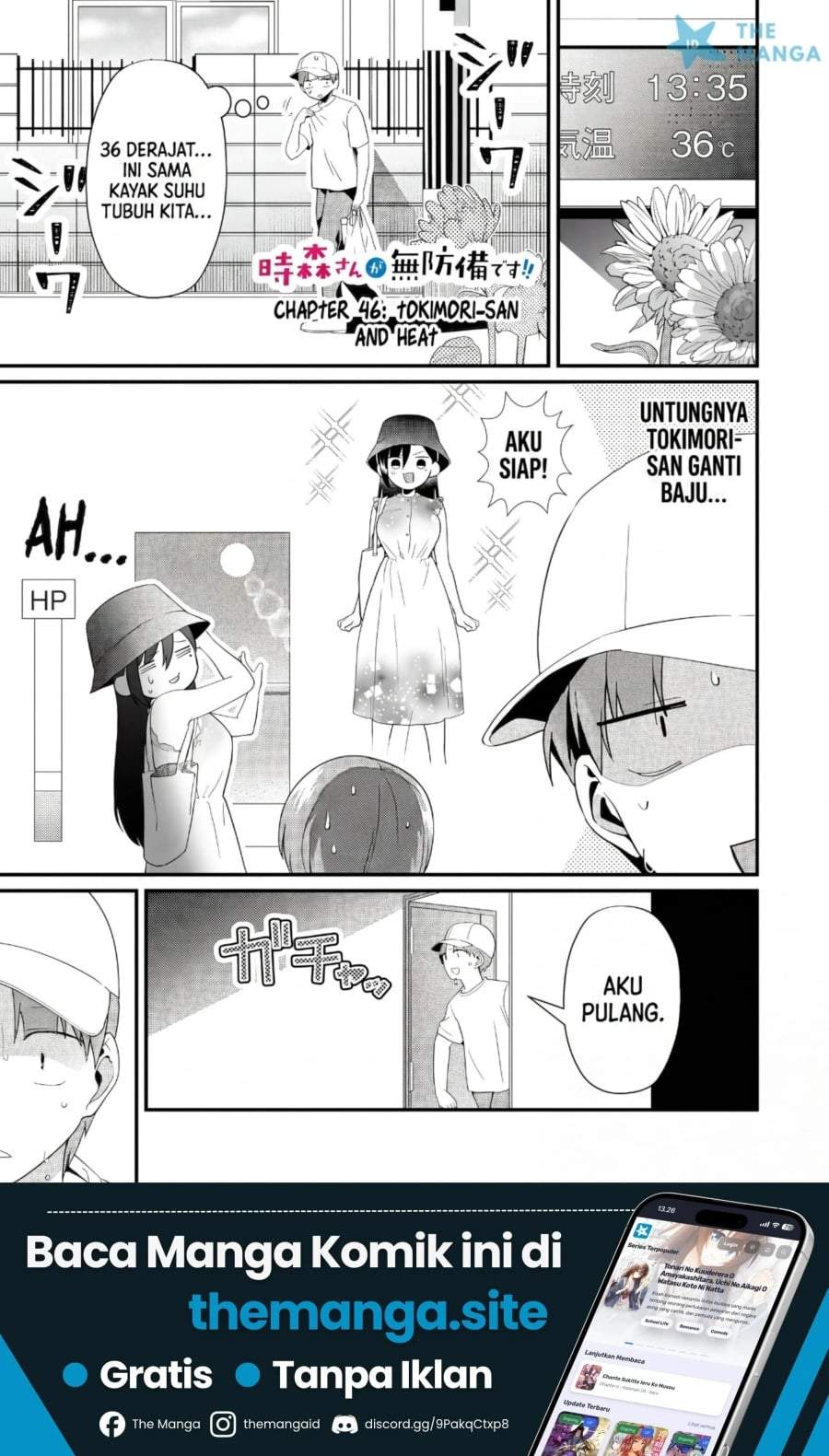 Tokimori-san ga Muboubi desu!! Chap 46 - Next Chap 47