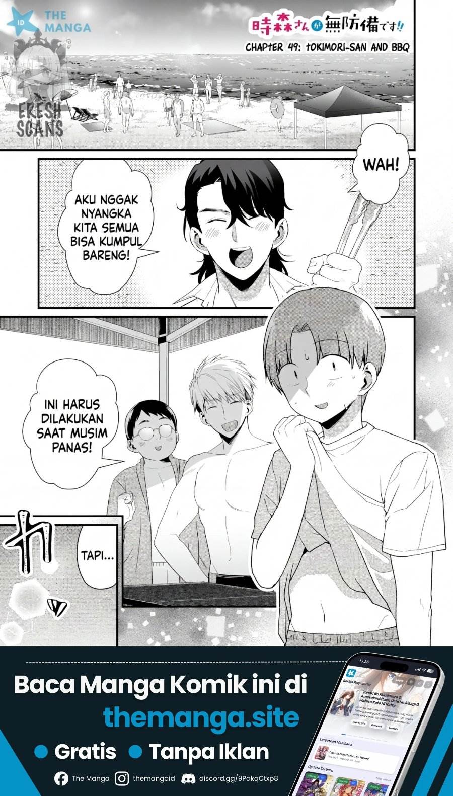 Tokimori-san ga Muboubi desu!! Chap 49 - Next Chap 50
