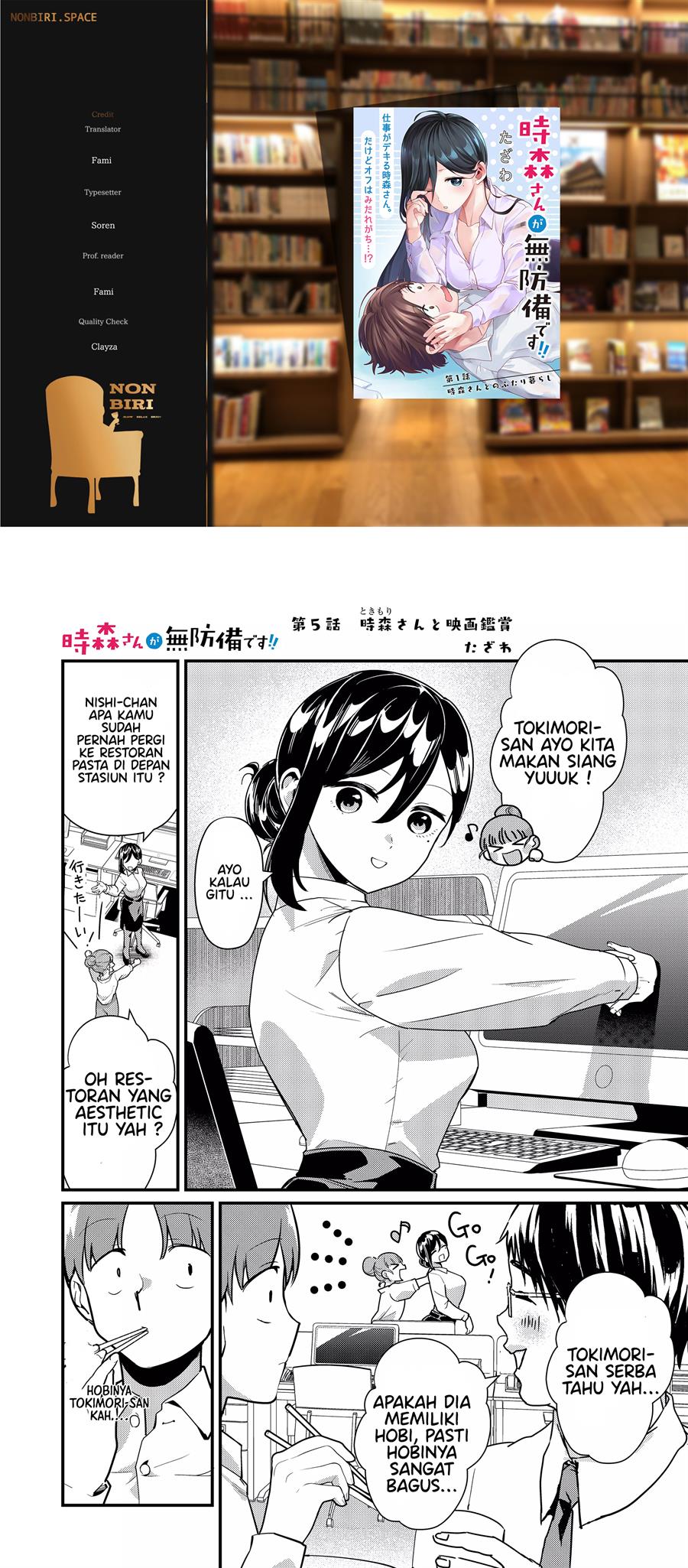 Tokimori-san ga Muboubi desu!! Chap 5 - Next Chap 6