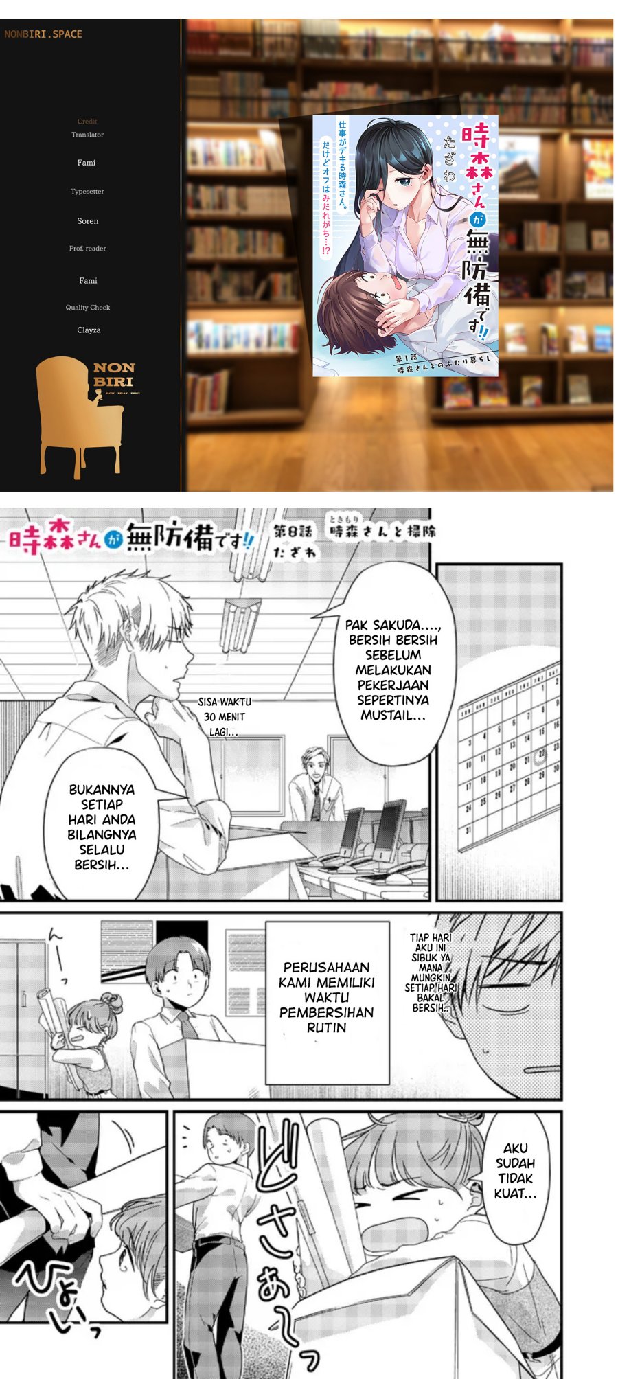 Tokimori-san ga Muboubi desu!! Chap 8 - Next Chap 9
