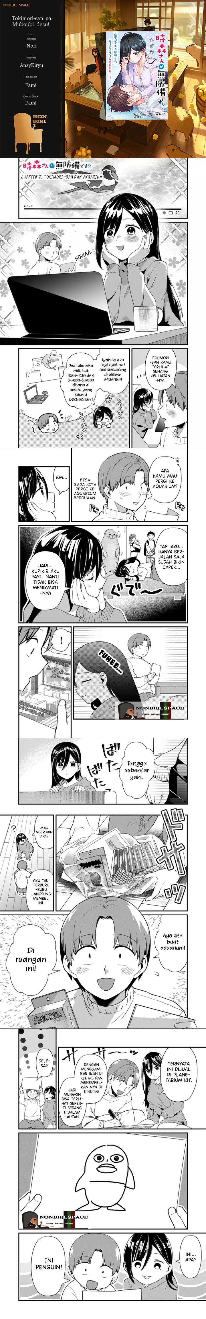 Tokimori-san ga Muboubi desu!! Chap 21 - Next Chap 22