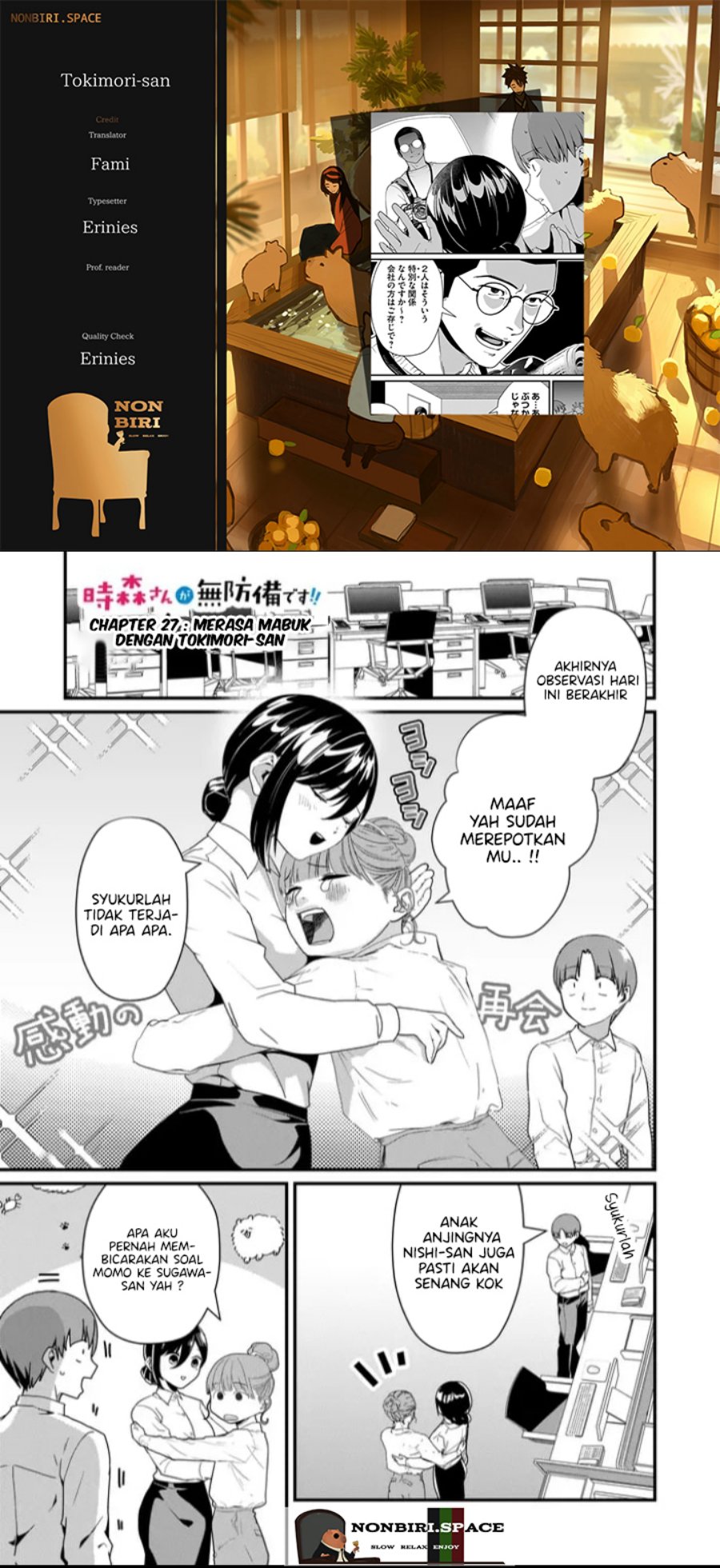 Tokimori-san ga Muboubi desu!! Chap 27 - Next Chap 28