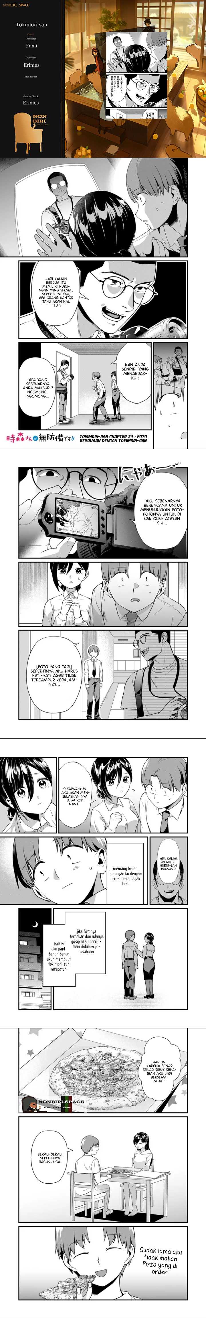 Tokimori-san ga Muboubi desu!! Chap 24 - Next Chap 25