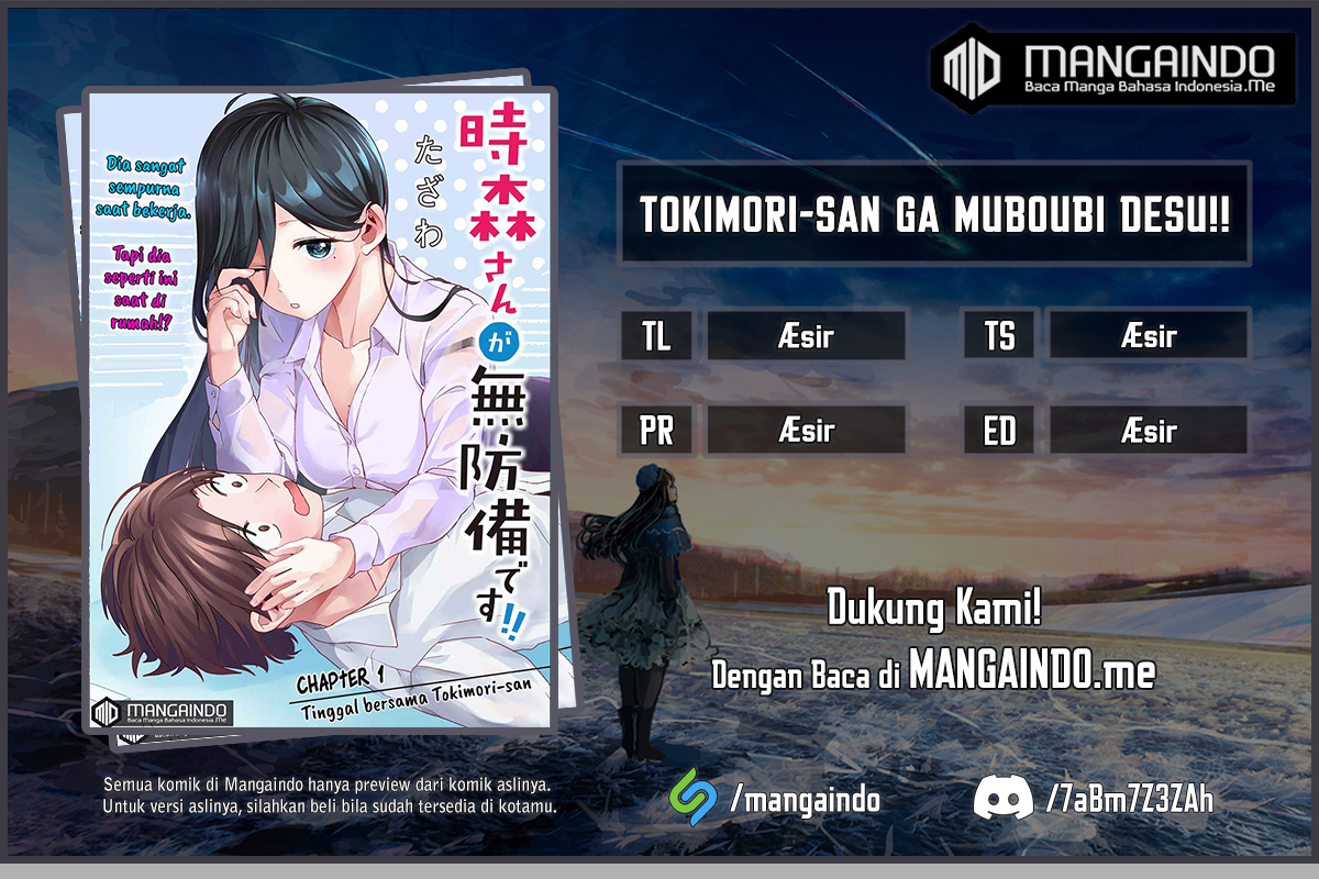 Tokimori-san ga Muboubi desu!! Chap 2 - Next Chap 3