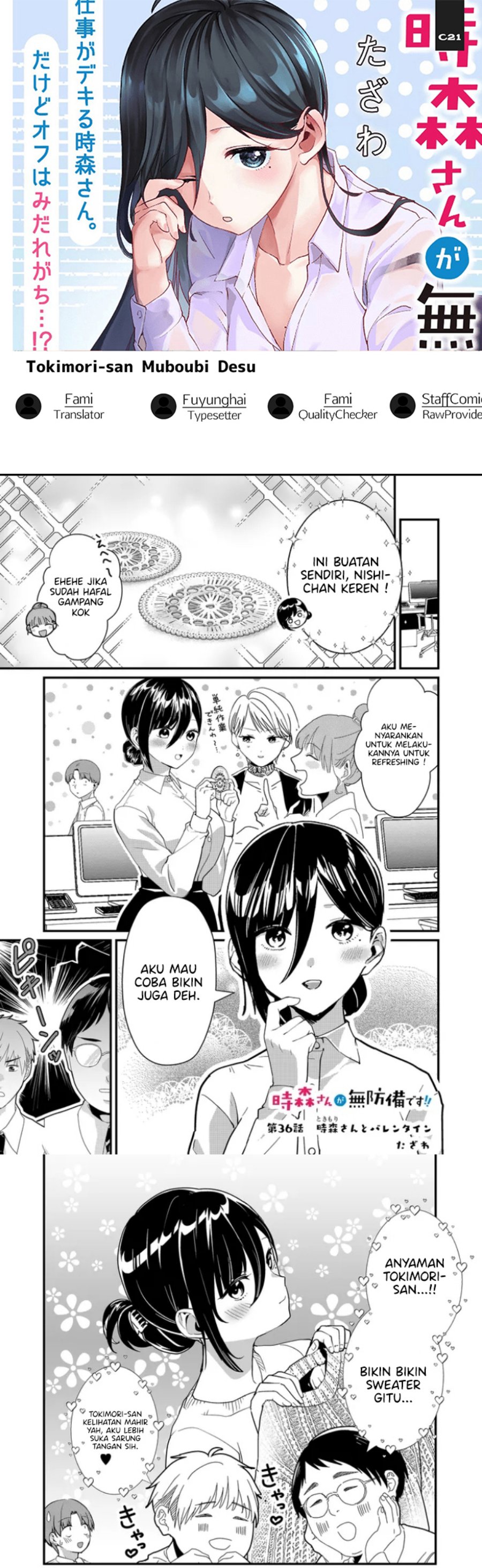 Tokimori-san ga Muboubi desu!! Chap 36 - Next Chap 37