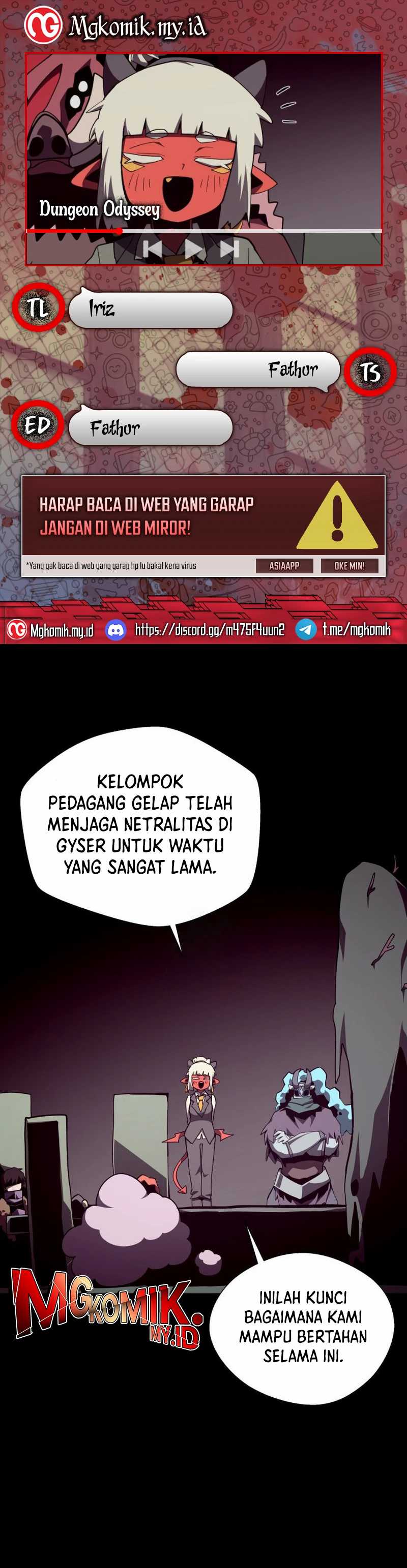 Dungeon Odyssey Chap 117 - Next Chap 118