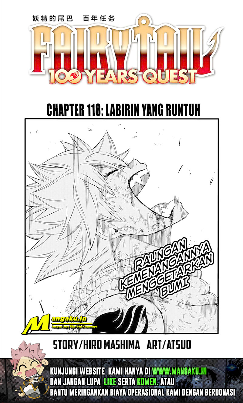 Fairy Tail: 100 Years Ques Chap 118 - Next Chap 119