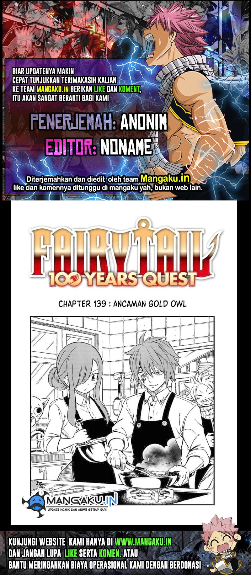 Fairy Tail: 100 Years Ques Chap 139 - Next Chap 140