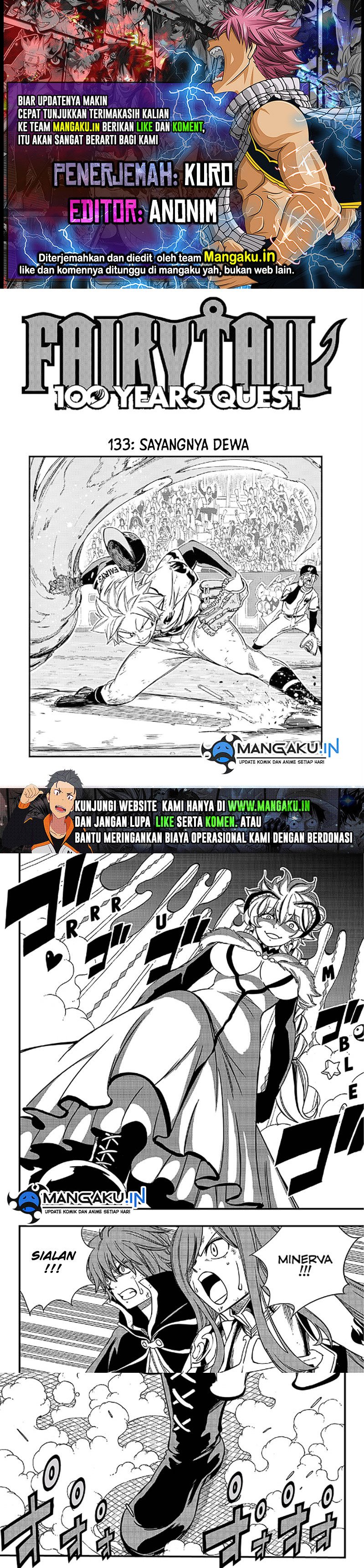 Fairy Tail: 100 Years Ques Chap 133 - Next Chap 134