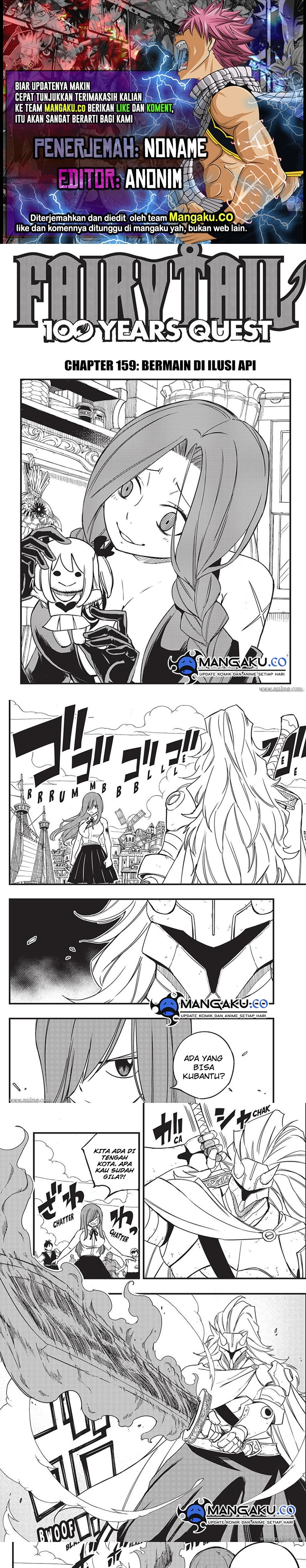 Fairy Tail: 100 Years Ques Chap 159 - Next Chap 160