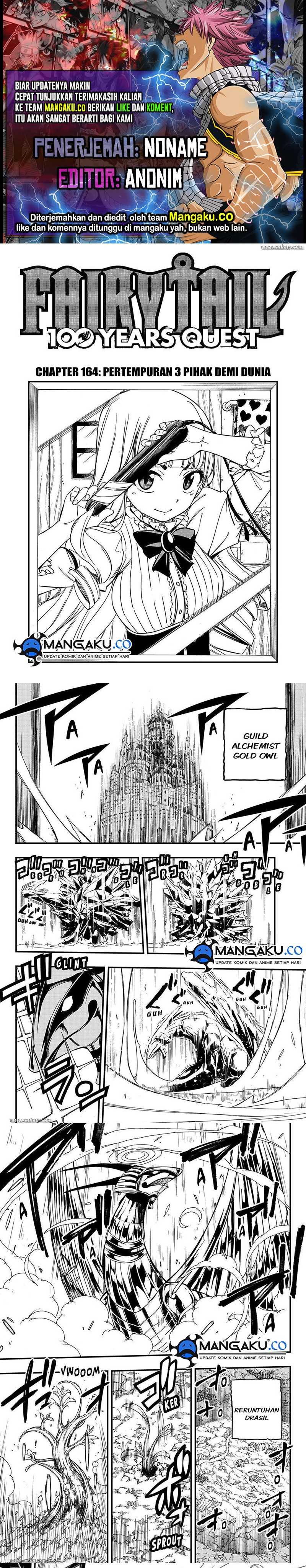 Fairy Tail: 100 Years Ques Chap 164 - Next Chap 165