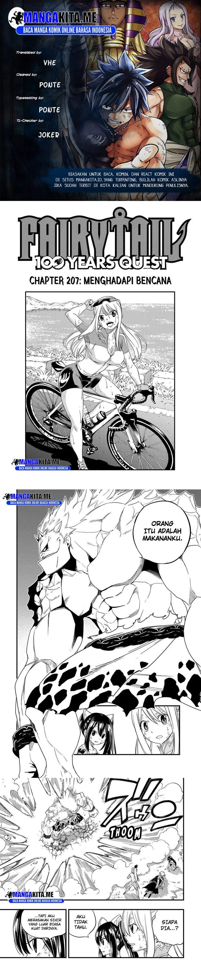 Fairy Tail: 100 Years Ques Chap 207 - Next Chap 208