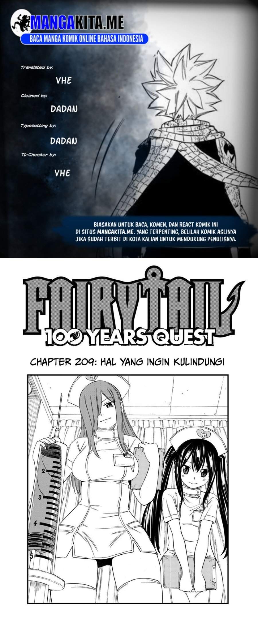 Fairy Tail: 100 Years Ques Chap 209 - Next Chap 210
