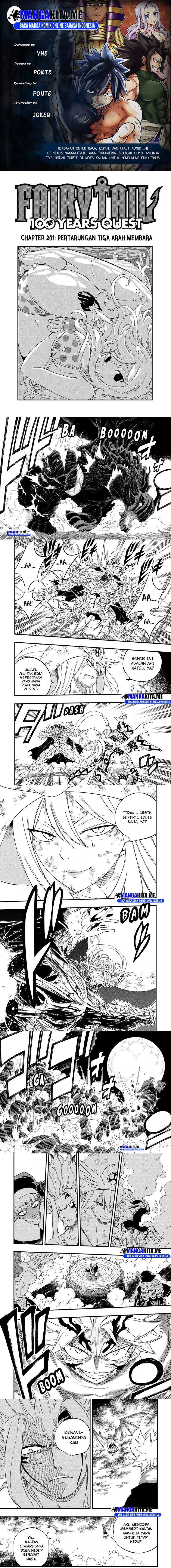 Fairy Tail: 100 Years Ques Chap 201 - Next Chap 202