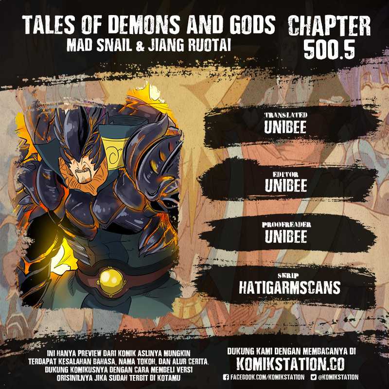 Tales of Demons and Gods Chap 500.5 - Next Chap 501.5