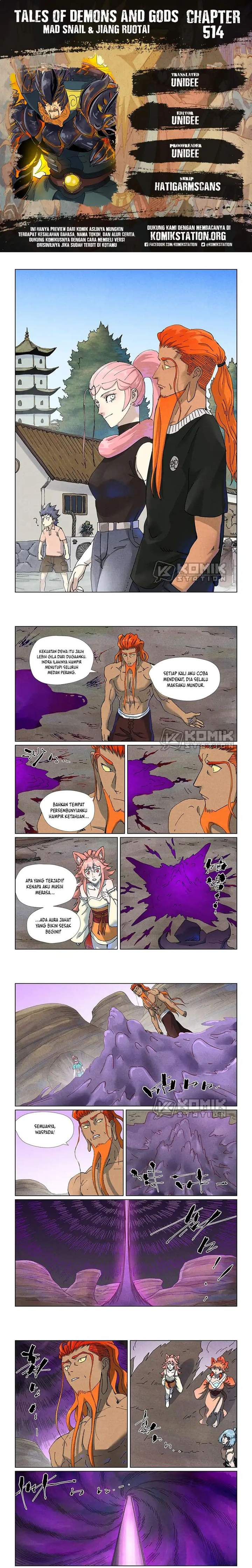 Tales of Demons and Gods Chap 514 - Next Chap 515