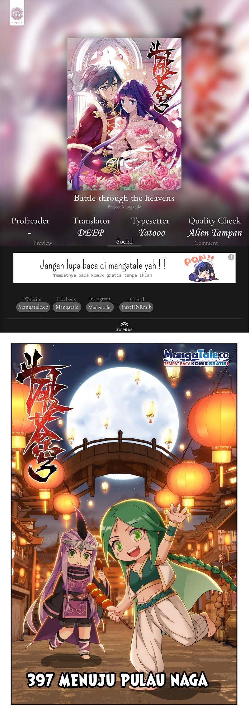 Battle Through the Heavens Chap 397 - Next Chap 398